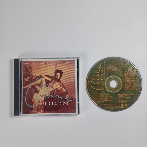 Celine Dion CD The Colour Of My Love -Music -90s -Rock -Pop *MINOR WEAR - Picture 9 of 9